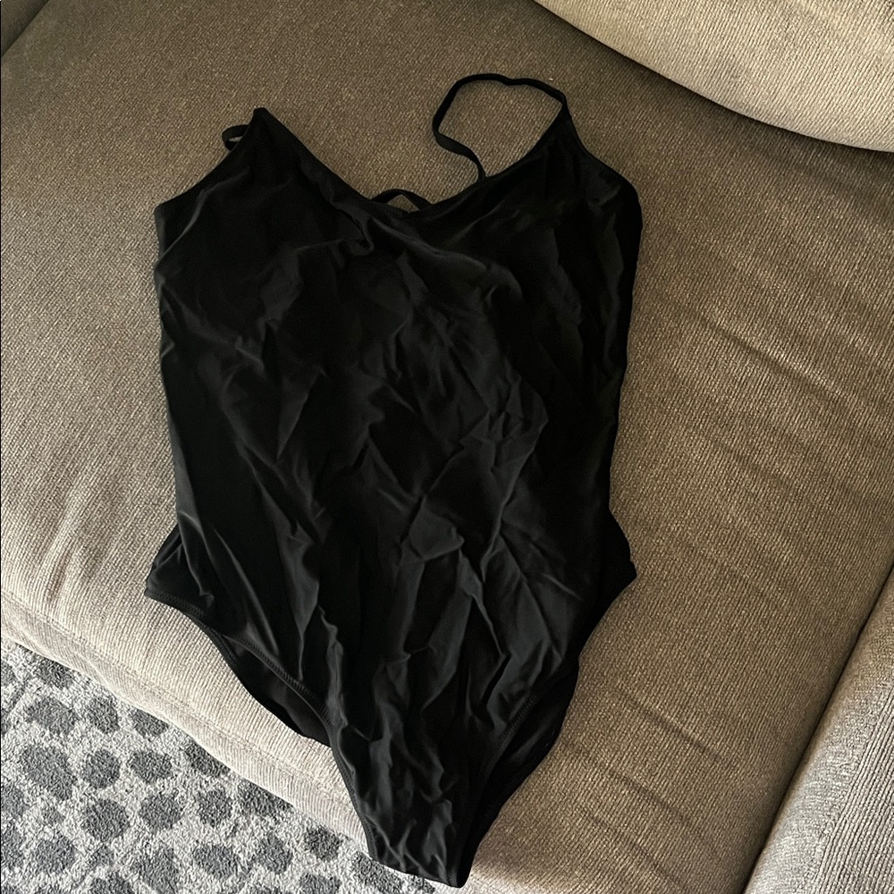 Aerie Classic Black One-Piece